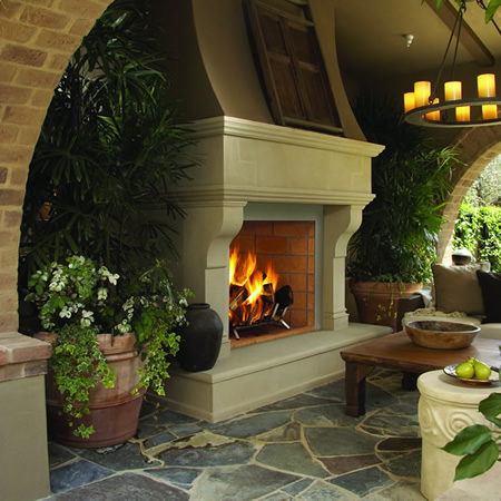 Outdoor Fireplace